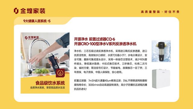 康人居系统赋能高品质住宅新时代EVO视讯平台金煌家装九大健(图3)