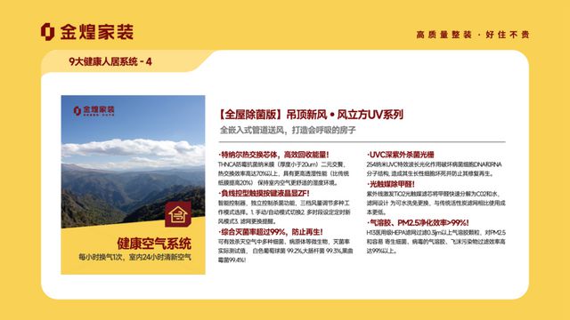康人居系统赋能高品质住宅新时代EVO视讯平台金煌家装九大健(图4)